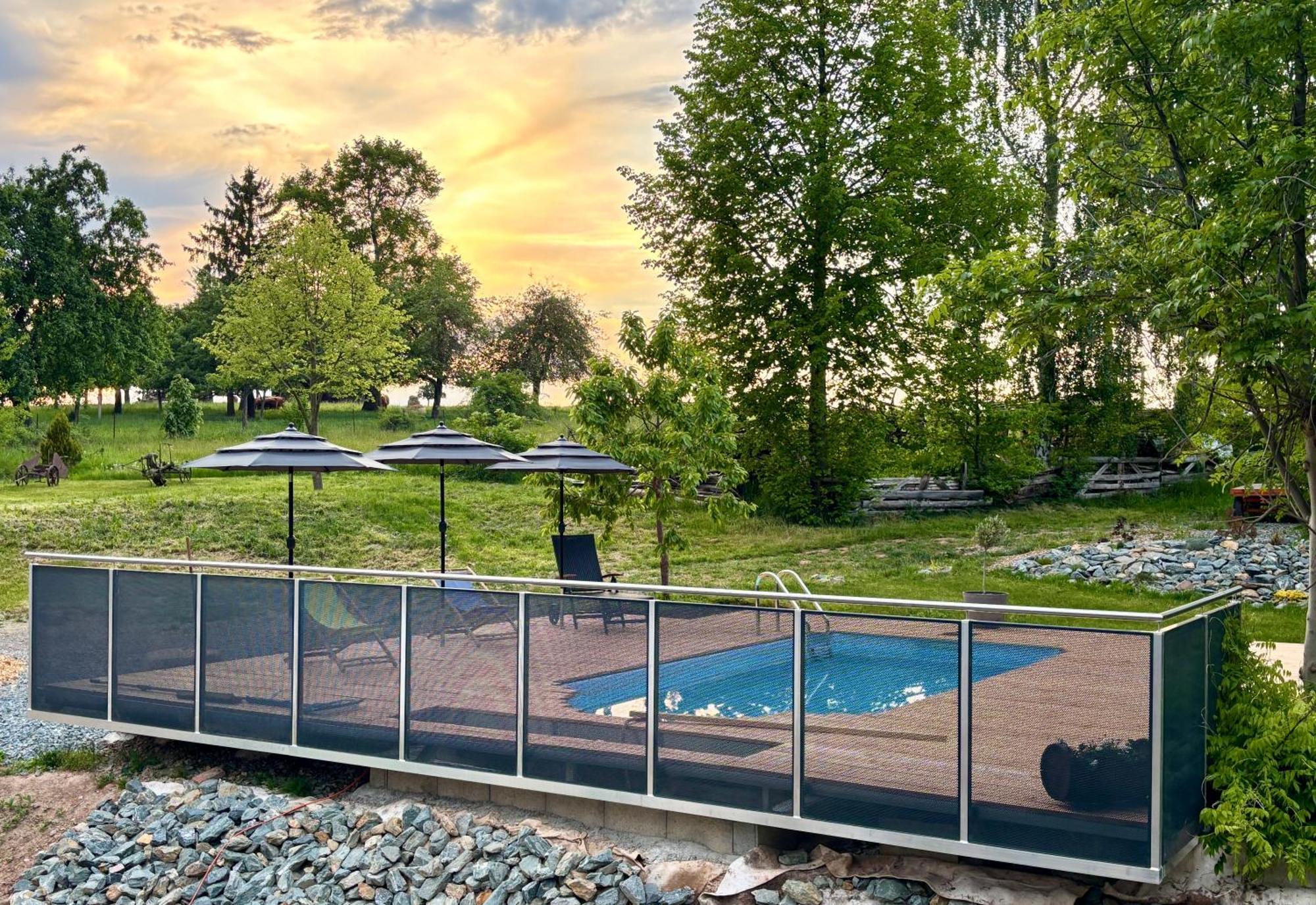 Ferienwohnungen Brenner Einchecken Und Wohlfuehlen Langenbernsdorf Exteriér fotografie